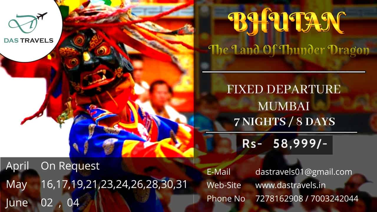 Bhutan 7 nights 8 days package